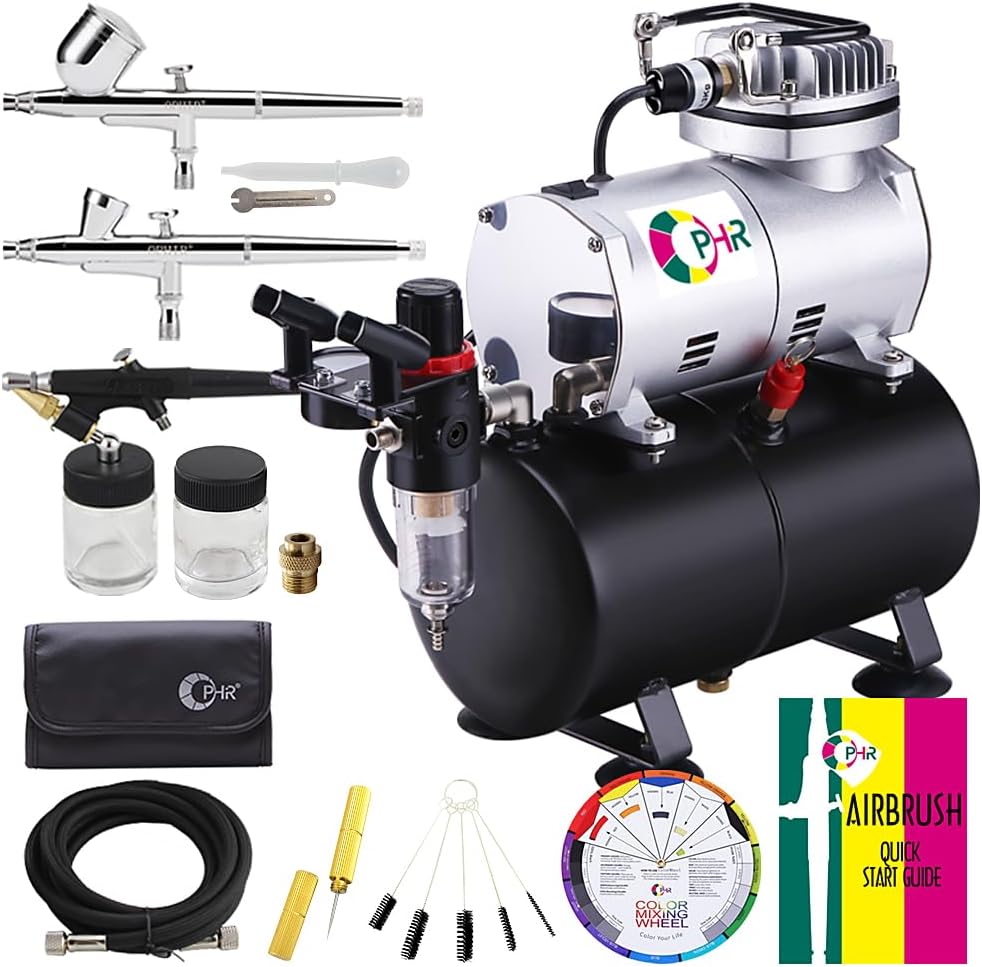 OPHIR Airbrush Compressor Kit