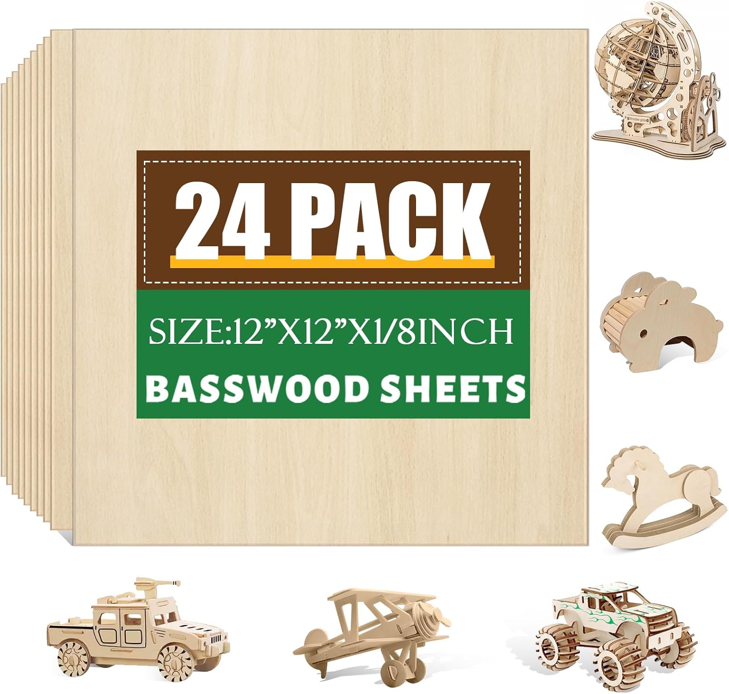 Basswood Sheets