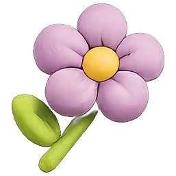 claymation flower