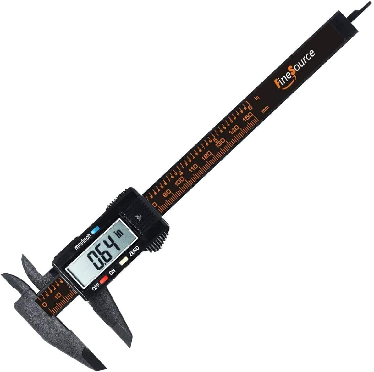 FineSource Electronic Digital Caliper with extra-large LCD screen