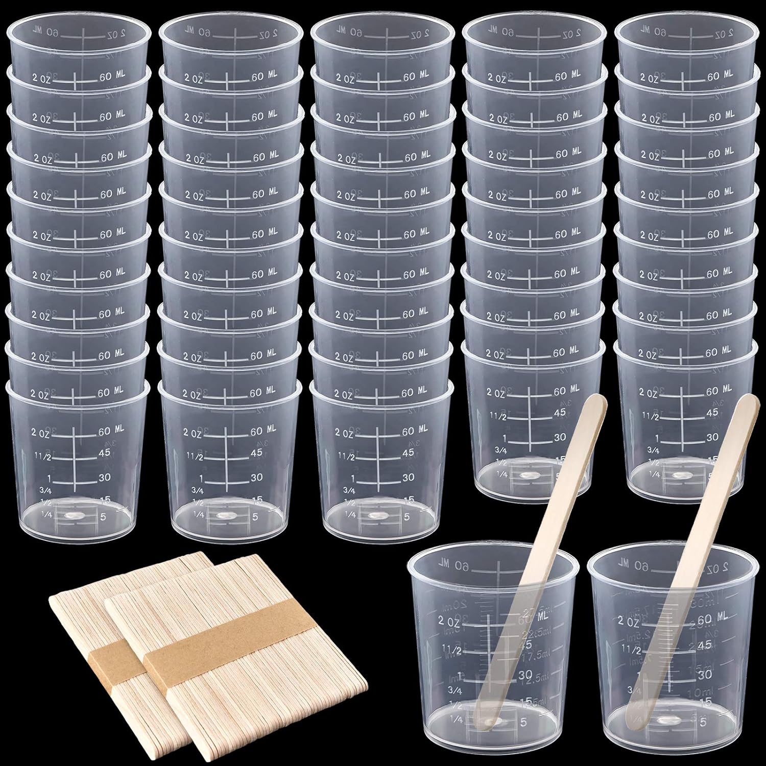 Graduated Mixing Cups