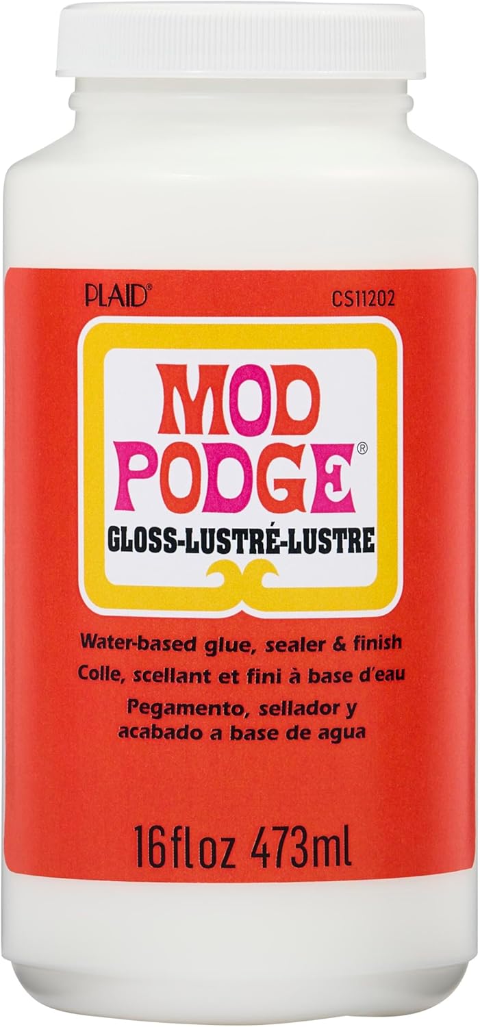 Mod Podge and craft supplies