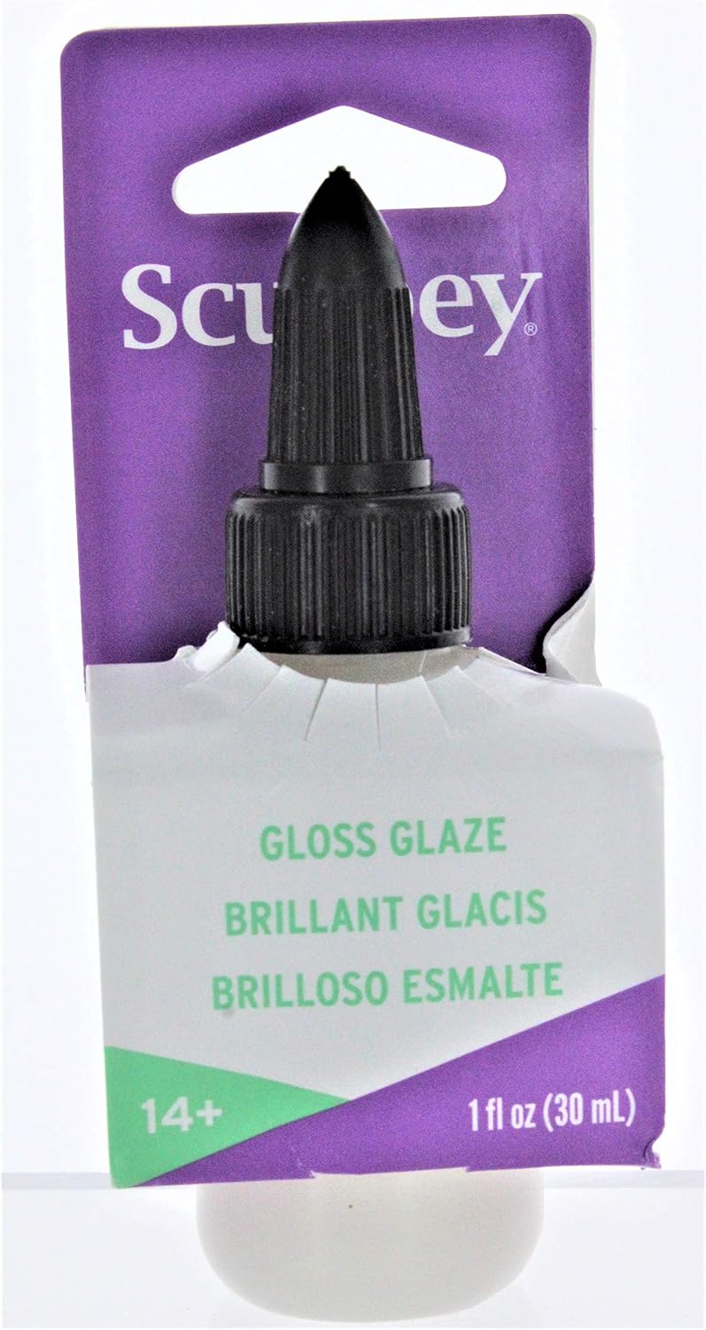 Sculpey Gloss Glaze, 1 fl oz / 30 mL bottle