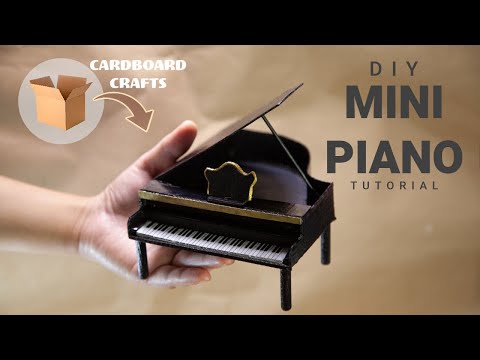 Video thumbnail: Build Your Own Miniature Piano: Step-by-Step Cardboard Tutorial
