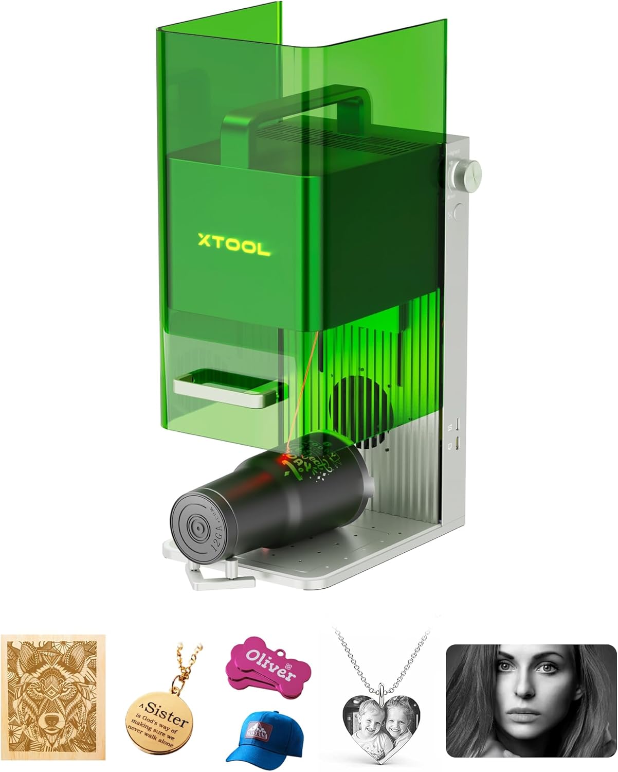 xTool F1 portable laser engraver